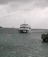 Le bateau vers Marie Galante